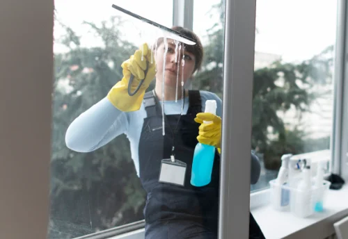 Nettoyage de vitres intérieures et extérieures à la Grande-Paroisse